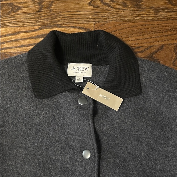 Jcrew Collection Barn Jacket Sweater Coat in Boiled Wool NWT - Picture 8 of 9